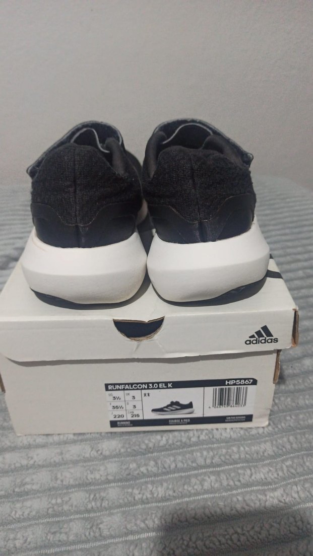 Gri Erkek Çocuk Sneakers Cırtlı - Görsel 4