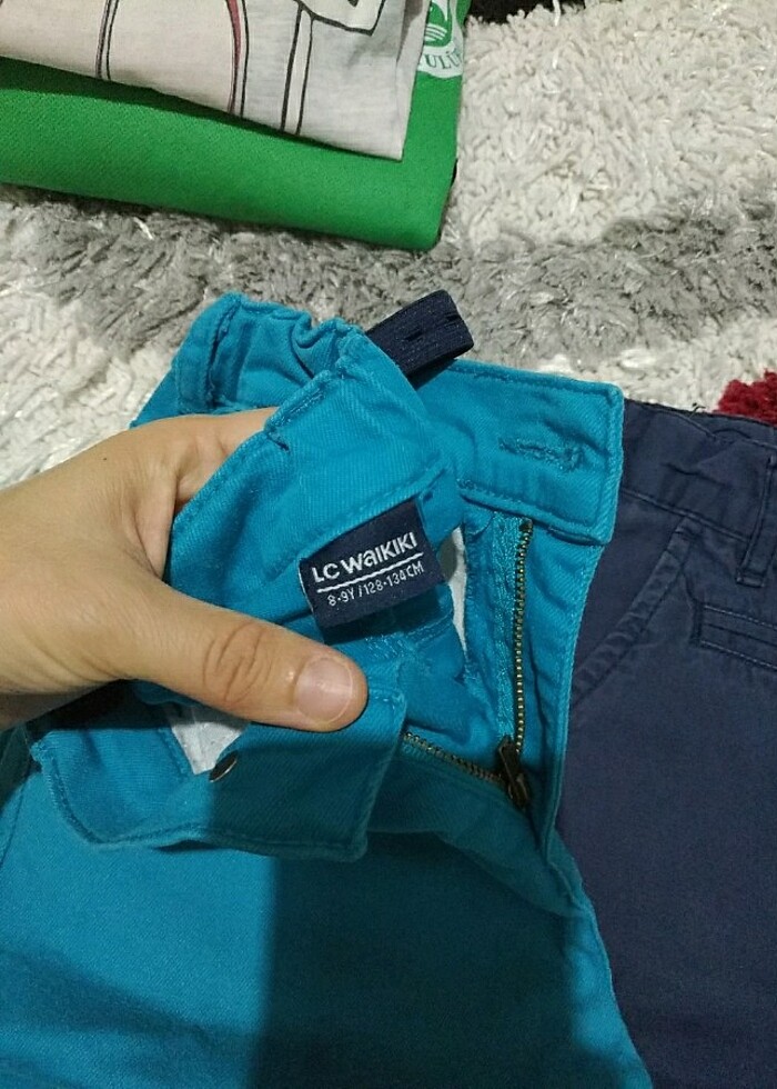 erkek cocuk kot ve sort - Görsel 2