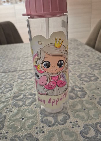 Renkli Çocuk Su Şişesi - Görsel 2