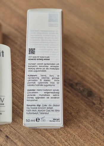 Tfit Skin Fit Güneş Koruyucu Sıvı SPF 50 - Görsel 6