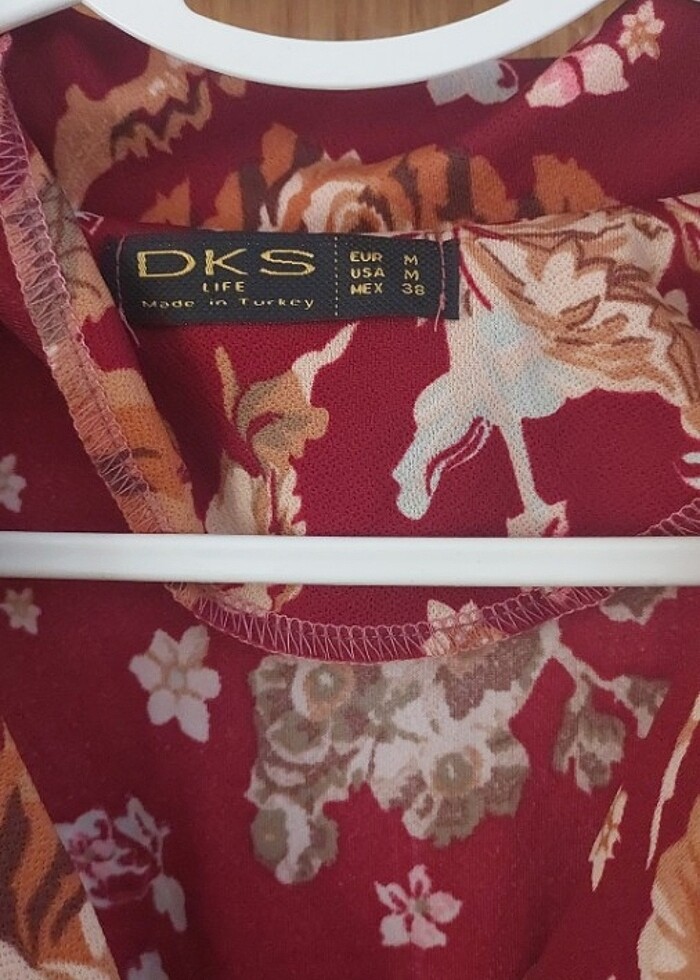 Krep kumaş otantik elbise - Görsel 4