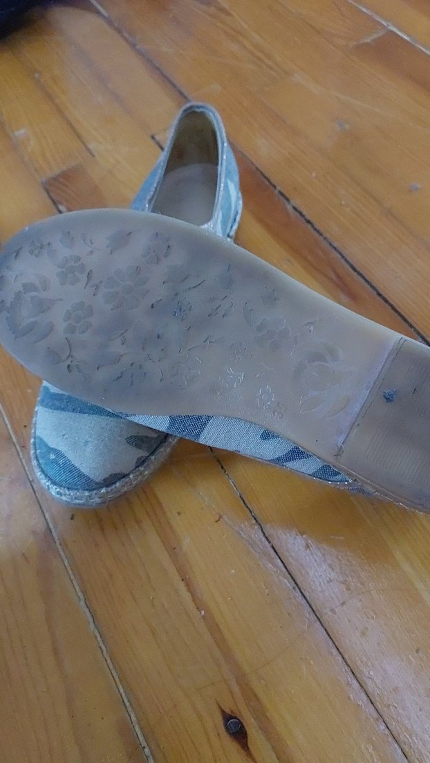 Kamuflaj Desenli kadin Kot Espadril - Görsel 2