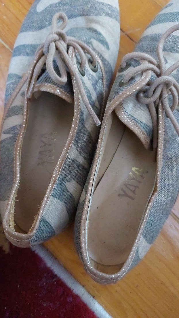 Kamuflaj Desenli kadin Kot Espadril - Görsel 4