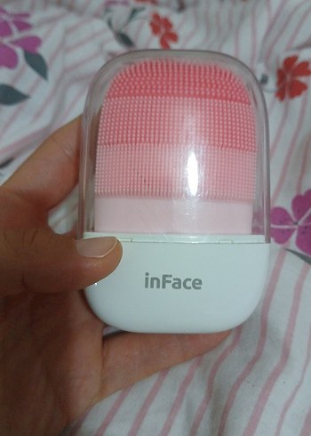 inFace Pembe Yüz Temizleme Cihazı