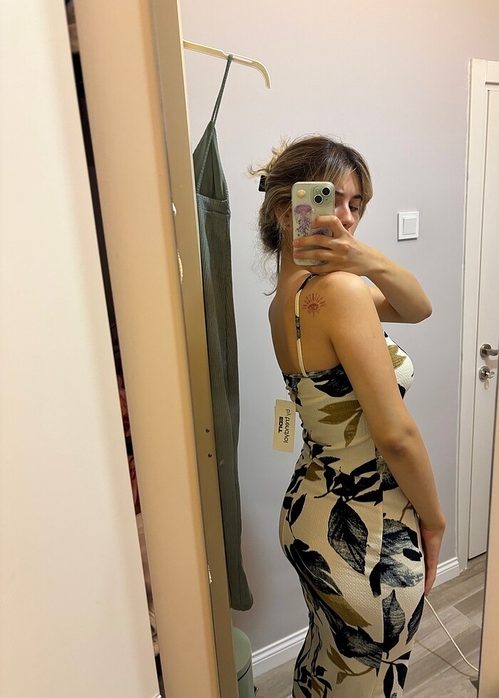 Tek kol elbise - Görsel 3