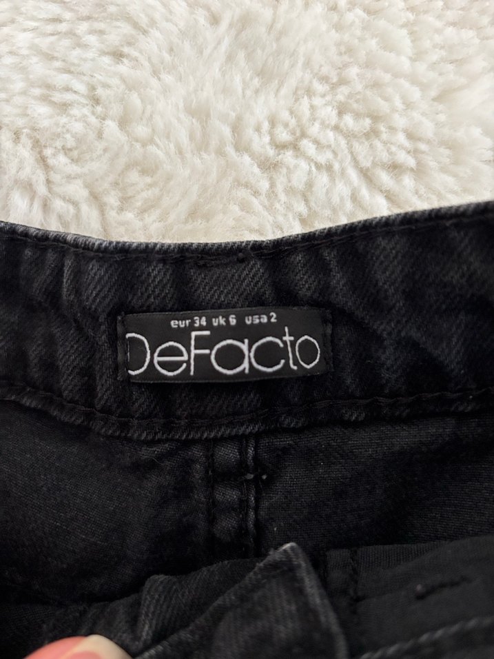 Defacto Siyah Şort - Görsel 2