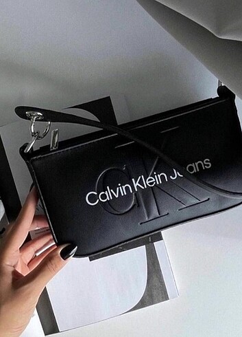 Calvin Klein Calvin Klein Siyah baget çanta 