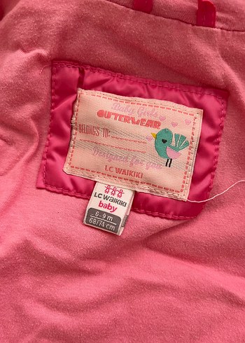 Kız Çocuk Pembe Kapüşonlu Şişme Yelek - Görsel 4