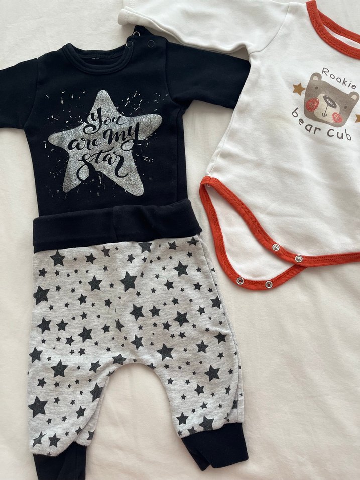 Bebek Erkek Uzun Kollu Baskılı Takım - Görsel 2