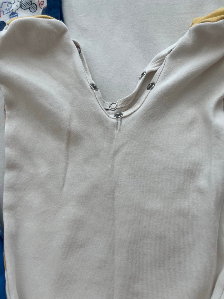 Erkek Bebek Renkli Mickey ve Desenli Tulum - Görsel 2