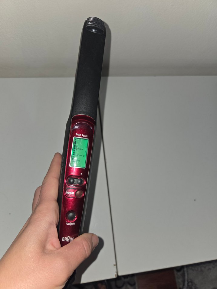 Kırmızı Braun Saç Düzleştirici - Görsel 2