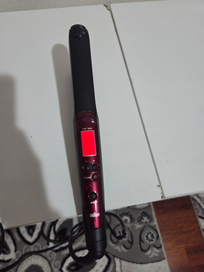 Kırmızı Braun Saç Düzleştirici - Görsel 5