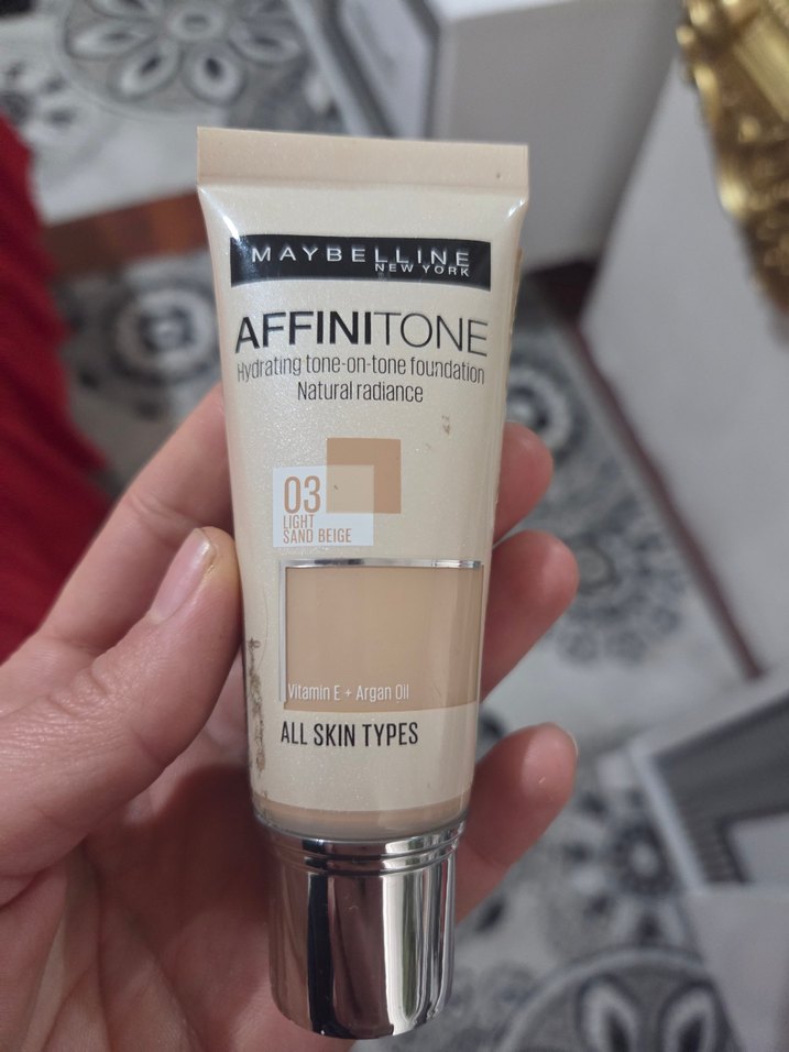 Maybelline Affinitone 03 Sand Beige Fondöten - Görsel 2