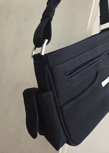 lacivert canta - Görsel 7