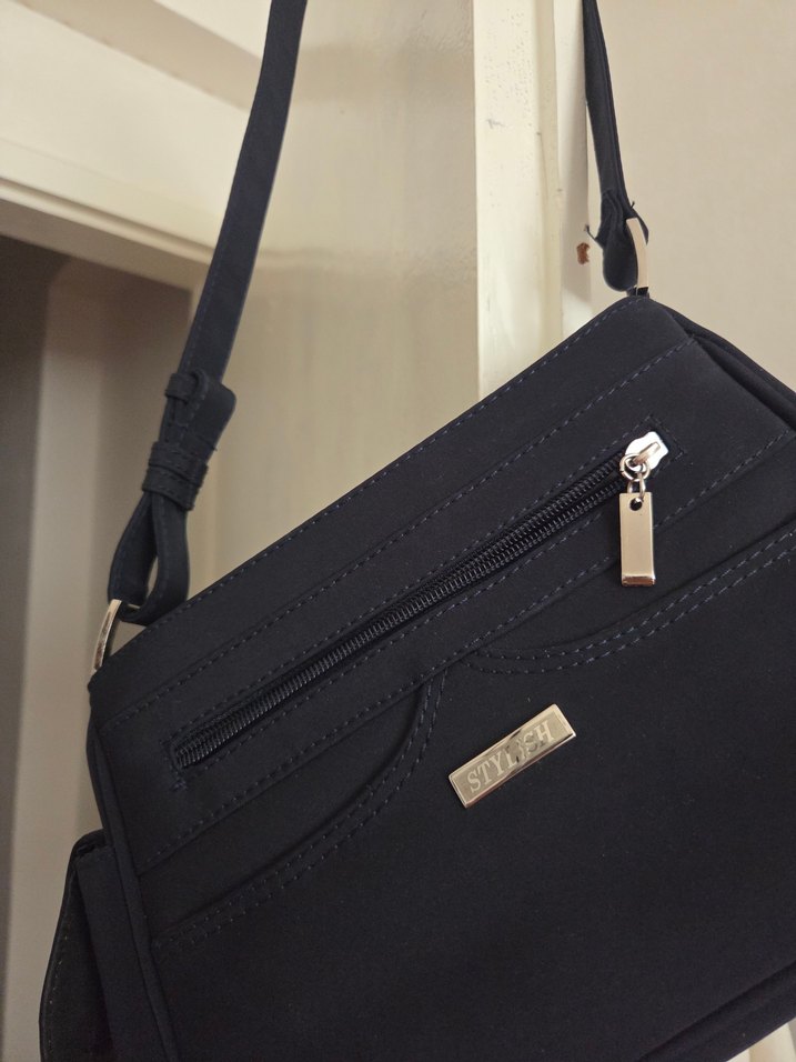 lacivert  canta - Görsel 4