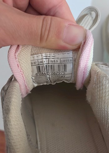 Bej Bağcıklı Kadın Spor Ayakkabı - Görsel 7