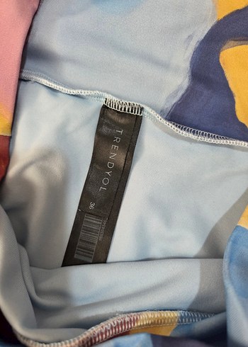 Pastel Renkli Tie-Dye Mini Bikini - Görsel 4