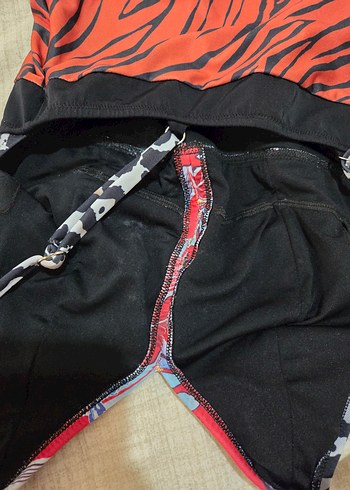 Trendyol Çok Renkli Zebra Desenli Kadın Mayo - Görsel 6