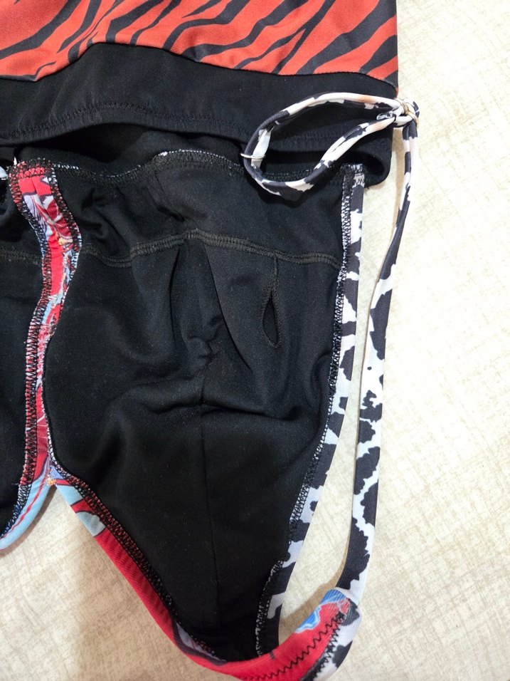 Trendyol Çok Renkli Zebra Desenli Kadın Mayo - Görsel 5