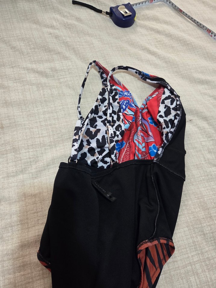 Trendyol Çok Renkli Zebra Desenli Kadın Mayo - Görsel 3