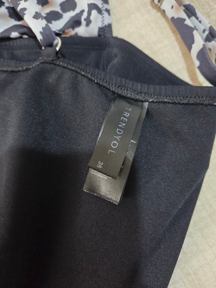 Trendyol Çok Renkli Zebra Desenli Kadın Mayo - Görsel 4