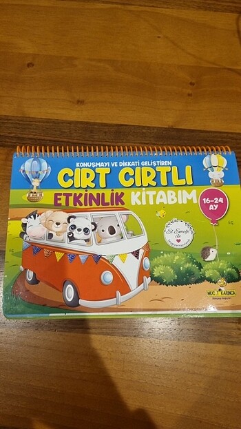 Cırtlı etkinlik kitabı