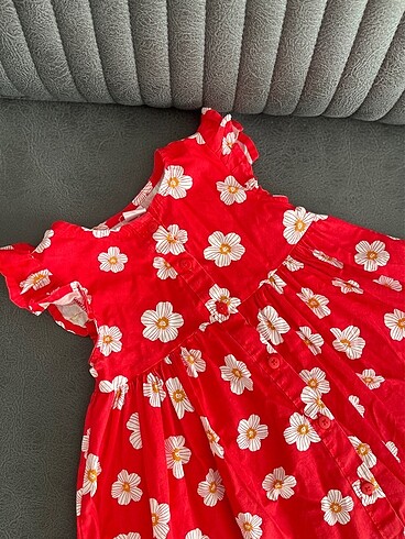 LC Waikiki kız bebek çiçekli elbise