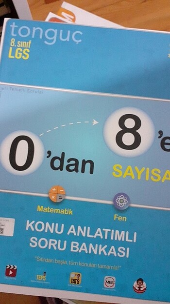 Tonguç 0 dan 8 e hazirlik kitabi sayısal 