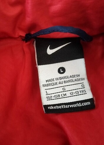 Nike Orjinal Nike mont 12-13 yaş 
