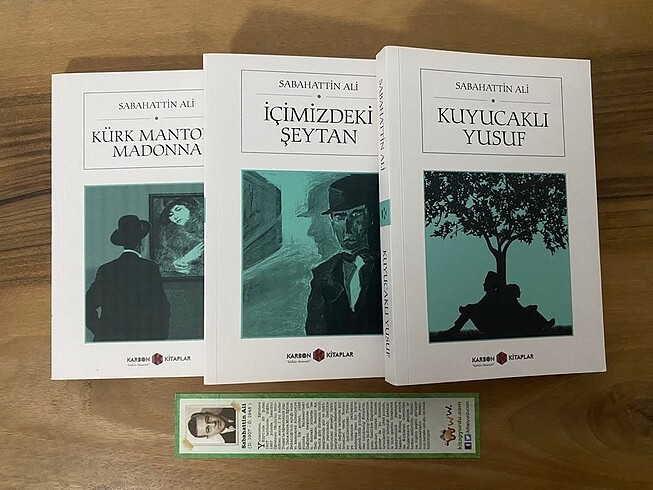 Sabahattin Ali Karbon Yayınları 3 Kitap
