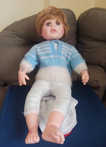 Gerçekçi Gövdesi Dolgu Et Bebek - Görsel 5