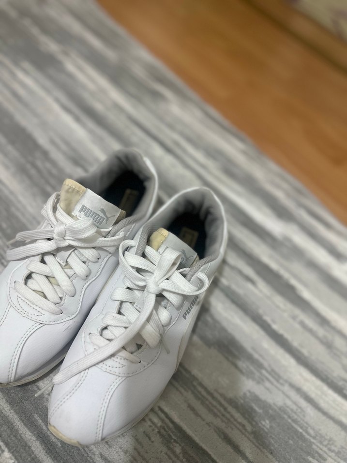 Beyaz Kadın Puma Wedge Spor Ayakkabı - Görsel 3