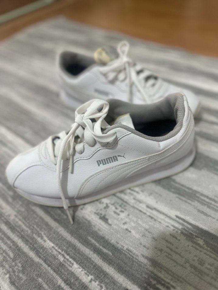 Beyaz Kadın Puma Wedge Spor Ayakkabı - Görsel 2