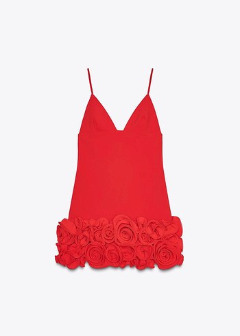 xs Beden zara çiçekli kombin elbise