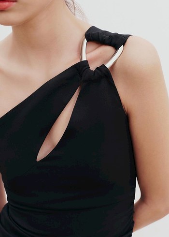 zara aplikeli elbise - Görsel 4