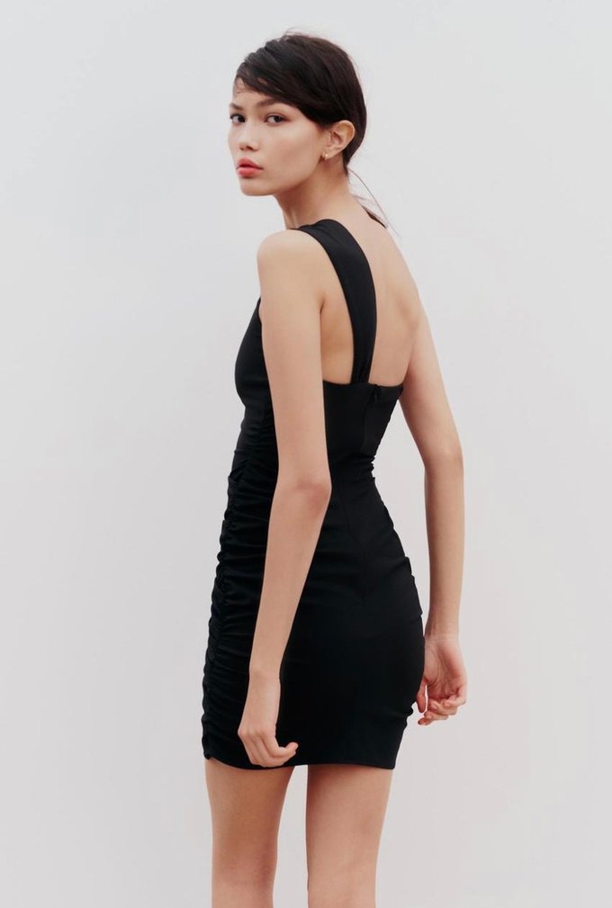 zara aplikeli elbise - Görsel 3