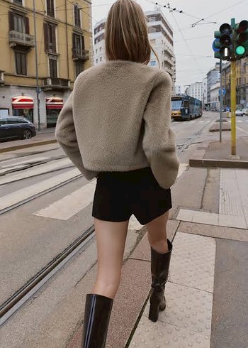 zara pelus kurk - Görsel 3