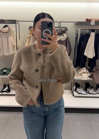 zara pelus kurk - Görsel 5