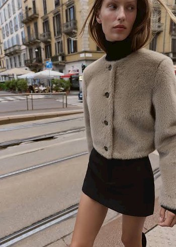 zara pelus kurk - Görsel 2