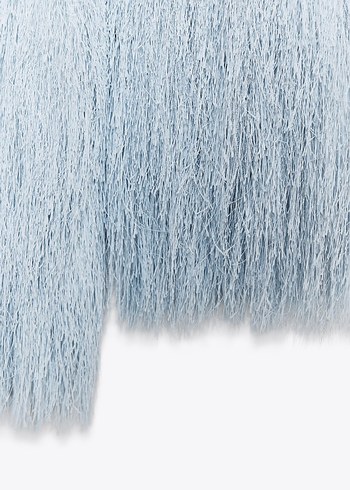 zara püsküllü ceket - Görsel 6