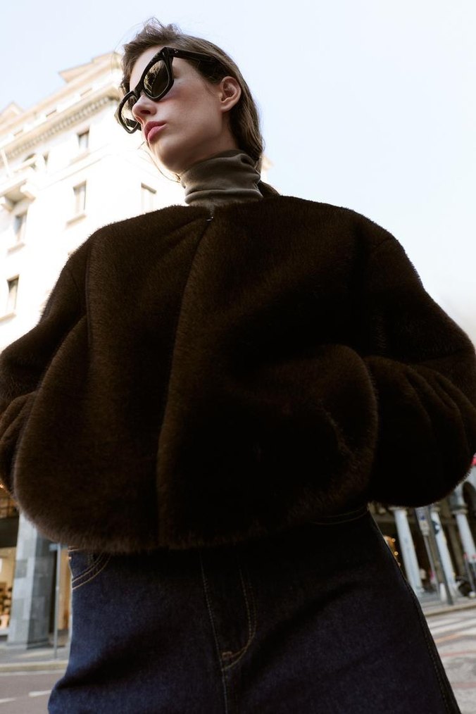 zara pelus kurk - Görsel 2