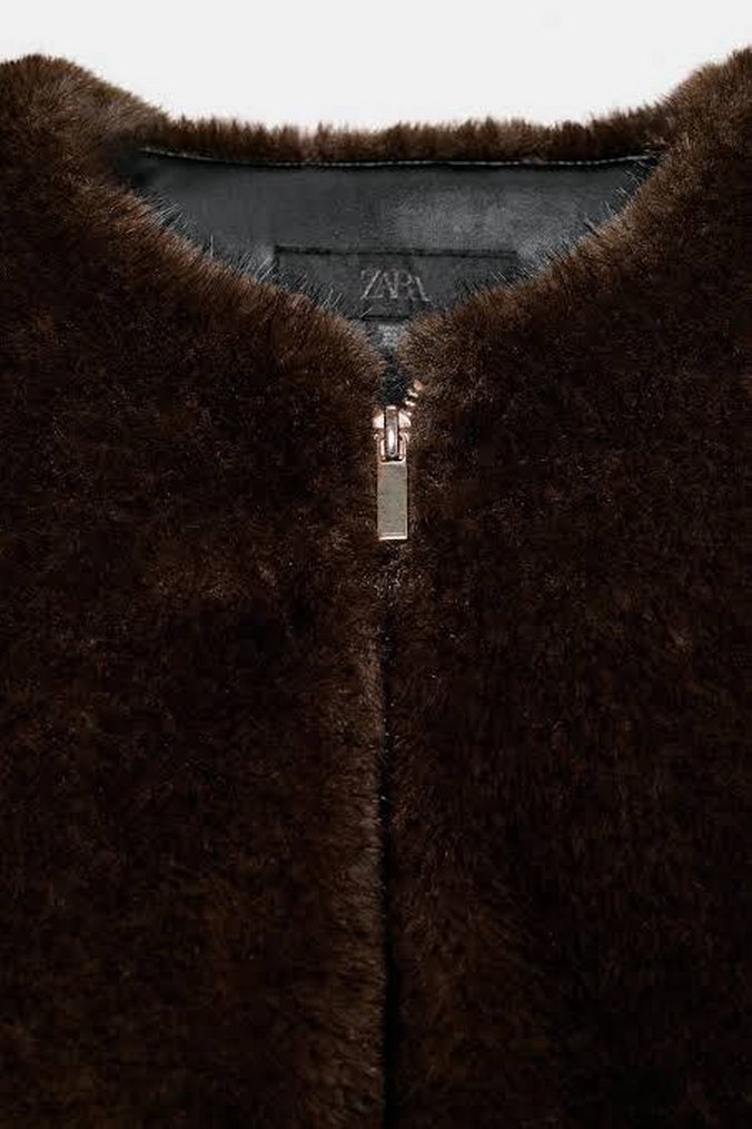 zara pelus kurk - Görsel 4