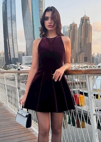 Zara zara volanli elbise