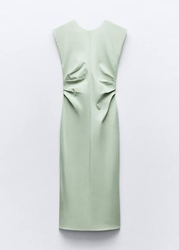 Zara zara drapeli elbise