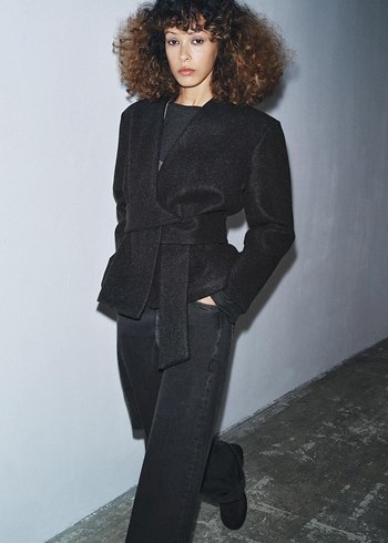 Zara Kemerli Blazer