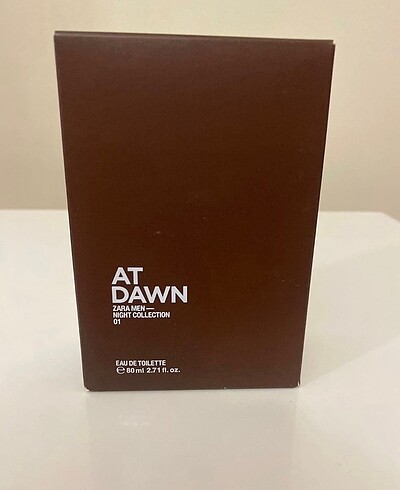 ZARA at dawn erkek parfümü 80 ml