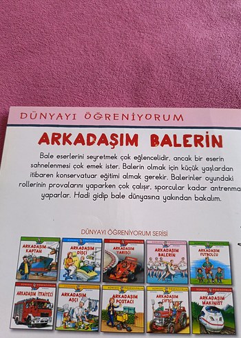  Arkadaşım Balerin Çocuk Kitabı