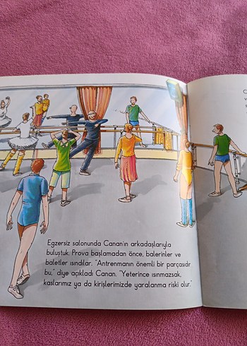  Beden Arkadaşım Balerin Çocuk Kitabı