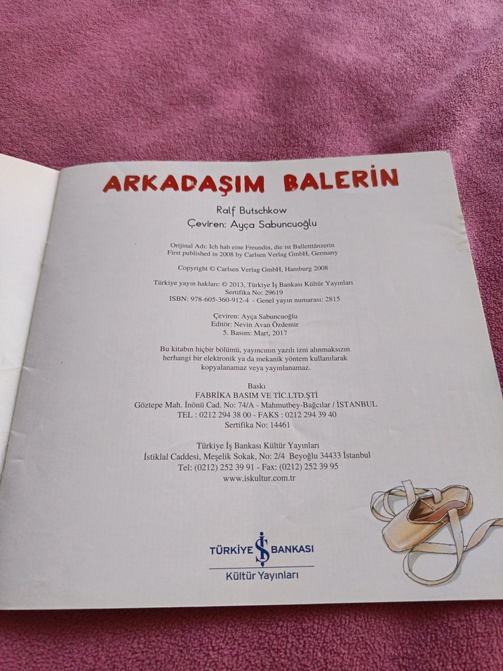 Arkadaşım Balerin Çocuk Kitabı - Görsel 4