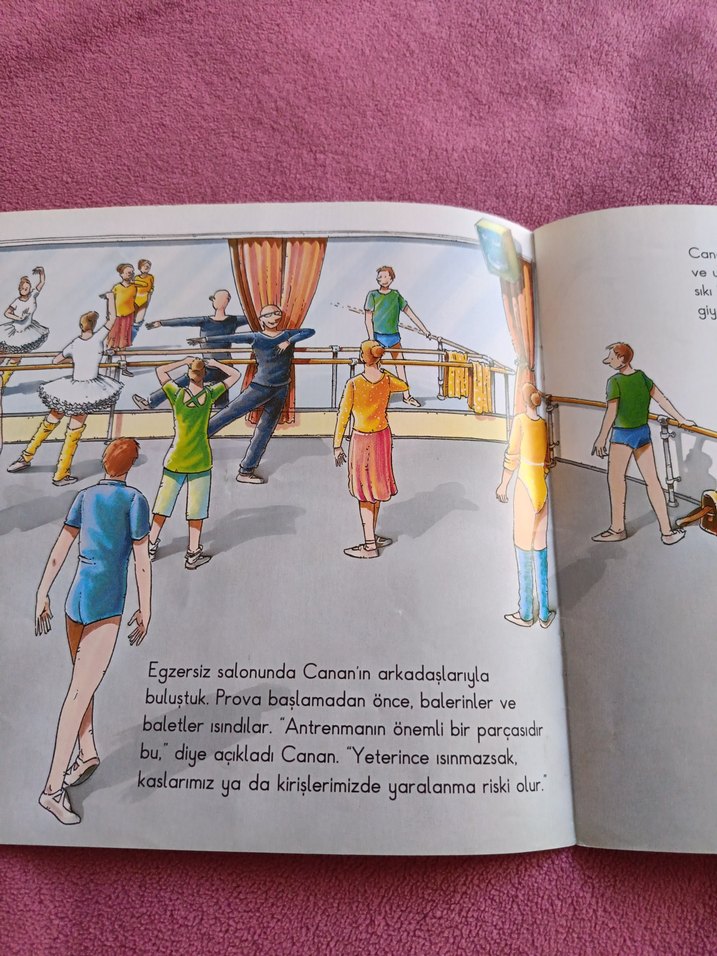 Arkadaşım Balerin Çocuk Kitabı - Görsel 3